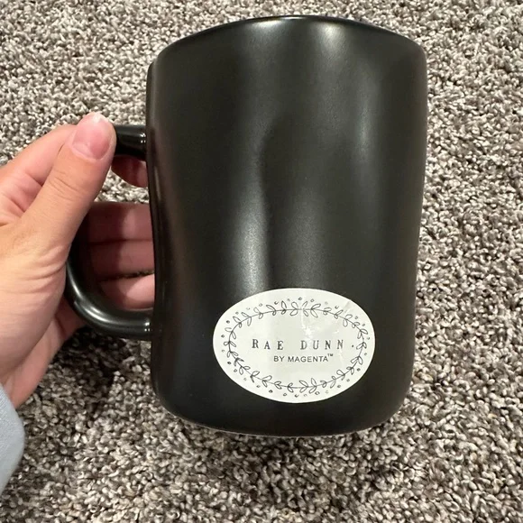 Rae Dunn Boo To You Black Coffee Mug - Picture 2 of 4
